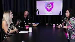 Marina, that sheer red lingerie with Bruna is wild!