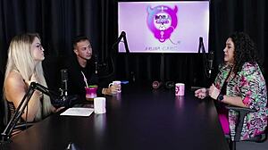 Marina, that sheer red lingerie with Bruna is wild!