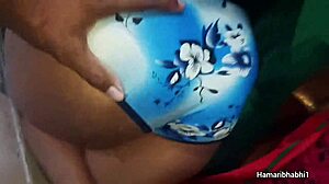 sexy indian bhabhi gets fucked hard wearing her skimpy panties