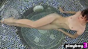 wanna see petite asian teen sowan strip outdoor flashing her cute natural tits??