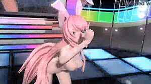 Megurine Luka Vocaloid Love Project Diva Nude Mod Bunny Costume Full Exposure