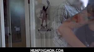 Busty Brunette Stepmom Fucks Horny Stepson Intense POV