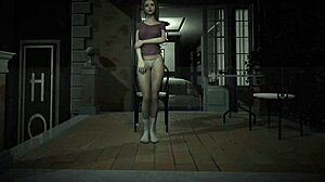 Blonde Fingers Shaved Pussy Outdoors in Angels Awakening Part 5?