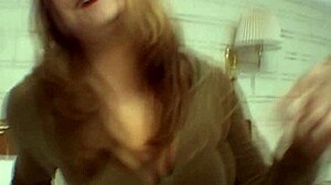 Next Door Blonde Sucks Cock With Natural Tits!