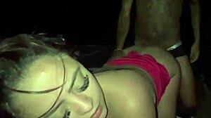 Huge Tits Flashed Outdoor Before Monster Cock Blowjob