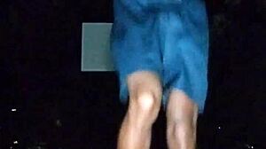 park outdoor workout solo tease