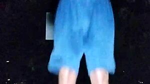 park outdoor workout solo tease