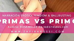 Argentinian femdom ballbusting erotic cousins story zafira rossi voice