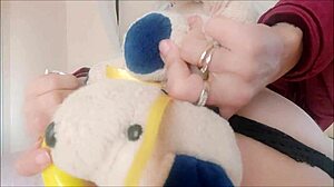 Mom Punishes Lazy Ass with Anal Voyeur Masturbation