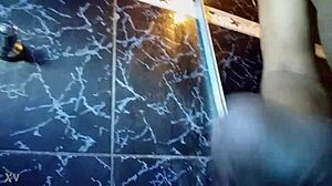 hey shemale novinha teases her pussy with putas