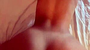 Curvy teen ass smashed hard doggystyle roommate style