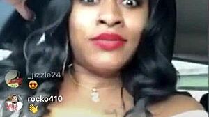 Juicy bitch deelishis exposed acting out at video shoot