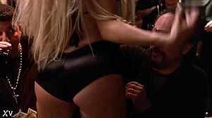 Gina Lynn Rips Clothes Off For Big Tits Striptease