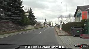 freezing blonde secretary tits out fucks stranger quick