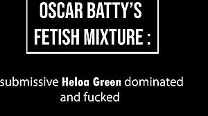 Heloa Green Bound For Huge Cock DP Anal Footjob BDSM Thrashing