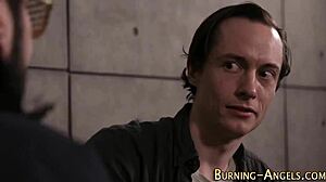 Punk emo slut takes double penetration from two guys