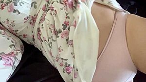 saudi arabian teen model's teasing shower striptease