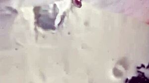 saudi arabian teen model's teasing shower striptease