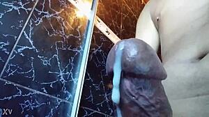 hey shemale novinha teases her pussy with putas