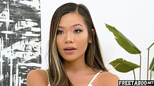 Vina Sky Tricks Neighbor Steve Holmes Into Cowgirl Ride Creampie