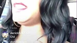 Juicy bitch deelishis exposed acting out at video shoot