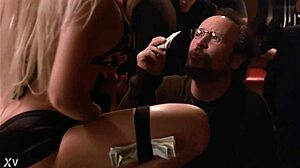 Gina Lynn Rips Clothes Off For Big Tits Striptease