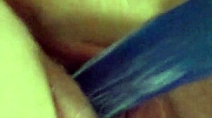 dripping cum blasts all over my huge throbbing dildo toy