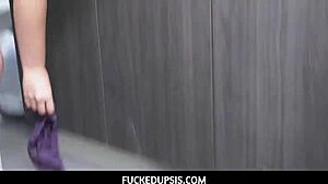 fuckedupsis catches big ass stepsis in shower and bends her over for doggystyle pounding