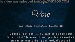 vore joi giantess french audio makes you stroke huge