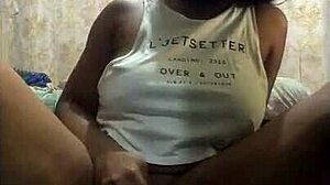 omg my first squirt soaked everything 😩 wet petite milf vibes to orgasm