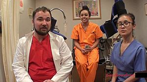 what if spying on mia sanchezs tampa university gyno exam revealed her petite latina students hidden pussy spread?