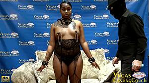 ebony milf's ass destroyed in bdsm with squirting bound orgasms