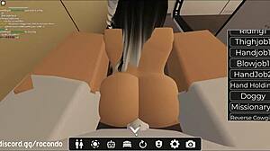 i bent her over doggystyle in roblox game again