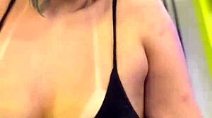 WOW! Building gym neighbors stare at my wet pussy and perky tit nipples!