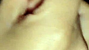 veredlatina gets all wet with precum and cum play