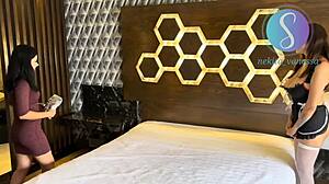 LETZY LIZZ cleans house then plays with dildo in her big ass