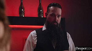 Deeper Octavia Red Spanked Bound Deepthroat Bondage Fuck