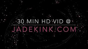 blonde bimbo in red dress bound spanked roughly by dom