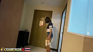 Perfect thai amateur fucked pov in high heels thrill