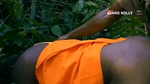 hadza hunter captured fucked by black ebony tourist