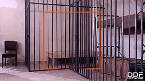 billie star and linda sweet share deepthroat on stud's cock in prison