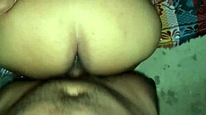 Latina Ass Bounces in Morning Creampie Fuck