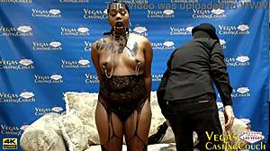 ebony milf's ass destroyed in bdsm with squirting bound orgasms