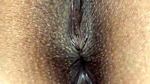 veredlatina gets all wet with precum and cum play