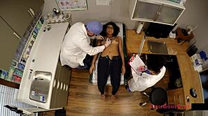 what if spying on mia sanchezs tampa university gyno exam revealed her petite latina students hidden pussy spread?