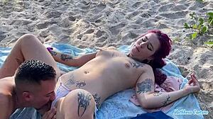 praia argentina safada engole piroca e implora pika na buceta molhada