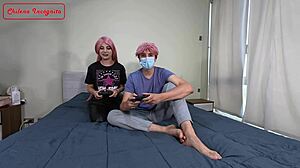 i fuck my fortnite fanatic gamer friend cosplay style