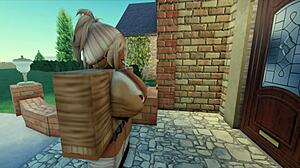 i traded roblox cookies for wild futanari sex fun