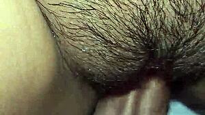 veredlatina gets all wet with precum and cum play