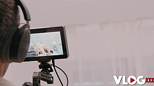 Bibi Bugatti's Big Tits Bounce In Wild Blonde Casting Fuck!